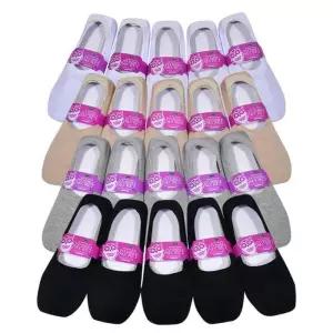 [마이모노샵][마이모노샵] 미끄럼 벗겨짐방지 흡수력 여성 페이크삭스 덧신양말 (17255568)