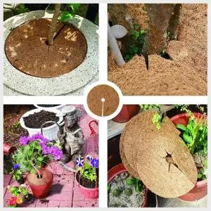 화분 흙덮개 코코넛 화분덮개 대 흙날림 10P