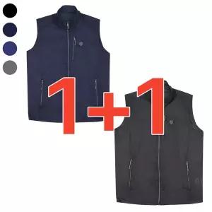 [리빌모아][1+1] 원쁠원 남자 봄 여름 경량 메쉬 바람막이 집업 조끼 무료배송