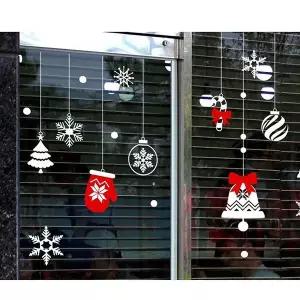 성탄절크리스마스 RF31AK35 빌장식 유리 데코스티커