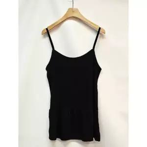 [하프클럽/샵앤]국산 여성 끈나시 밑단 프릴 레이어드 나시 티셔츠 LL-WSH-5161