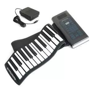 돌돌이 전자 피아노 키보드 건반 초등 어린이 연습용 디지털