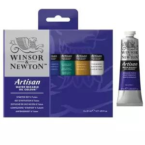 윈저 LB20DD72 아티잔수성유화물감스타터 21ml 6색세트