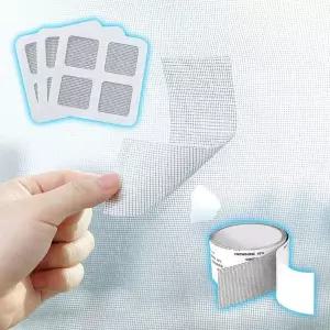 [콩심팥심]붙이는 방충망 수리 테이프 모기장 보수 무시공 설치