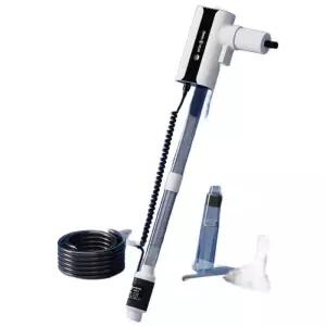 어항 청소기 수족관 배수 배설물 휴대용 이끼 펌핑 블랙