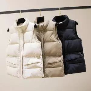 [라일리여성의류] Rly 허리 조절 스트링 여성 패딩조끼 OSM-1006