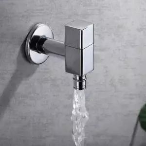 스테인레스 단수형 수도꼭지 사각 세탁기