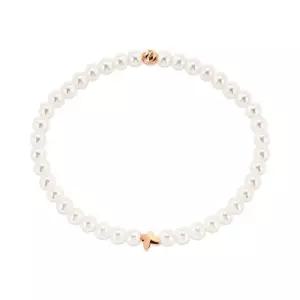 [비앤비골드] 14K 골드 나비 컷팅볼 스왈진주 팔찌 SNB41105