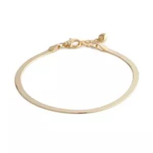 [비앤비골드] 14K 3mm 스네이크 뱀줄 체인 팔찌 IRB33546