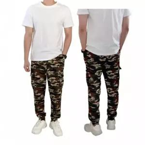 [라일리여성의류] Rly 간절기 바지 건빵바지 카고팬츠 허리밴딩바지 남녀