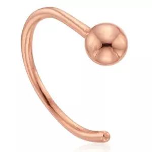 [비앤비골드] 14K 귀걸이 심플 캔디볼 C라인 피어싱 귀걸이 (한쪽) NPE23913