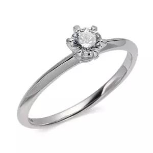 [비앤비골드] 14K 4.25mm 프롱큐빅 프로포즈 반지 NPR35905