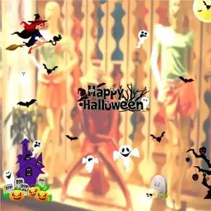 할로윈 QV80DB36 파티장식 스페셜 윈도우스티커 인테리어스티커