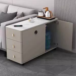 수납장 소파 틈새 사이드 보조 모던 밀크커피 창가