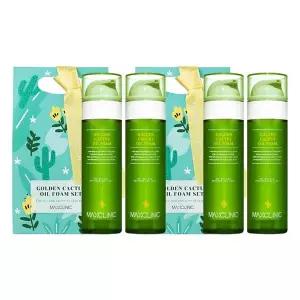 [맥스클리닉] 오일 폼 클렌징 골든 선인장 대용량 110g 2개 선물세트 2개_P416059439