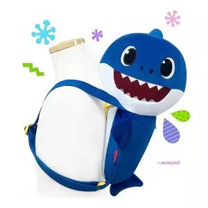유아배낭 아기 인형 블루 핑크퐁 가방 상어 백팩 남아stu907