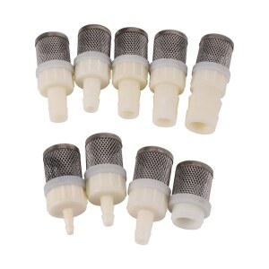 플라스틱 스테인레스 스틸 메쉬 필터 호스 세차 수족관 정원 관개 20 튜브