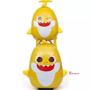 아기상어캐리어 세트 핑크퐁 선물 백팩 16인치 캐릭터 유아 가방mxd654