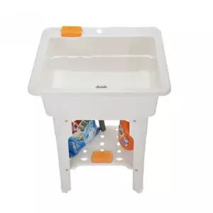 강아지욕조 경량 스탠드 목욕 미니 목욕탕 씻기는