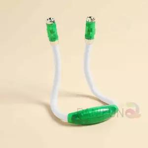 넥 QL32SO07 핸즈프리 라이트 그린 등산용후레쉬 낚시라이트 넥후레쉬 넥라이트 목걸이LED