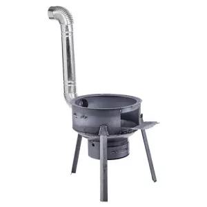 장작 스토브 가마솥 초경량 화덕 불멍 드럼통 화로