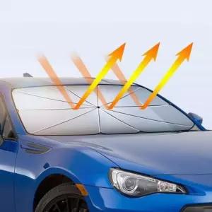 햇빛가리개1개 우산 햇빛가리개2개입 소형 창문 용품 관리 햇빛가리개