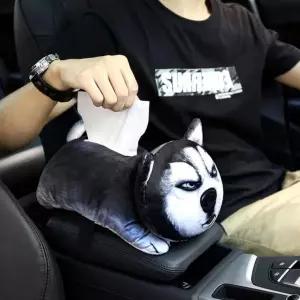 차량용 귀여운 티슈케이스 화장지 수납함 휴지커버