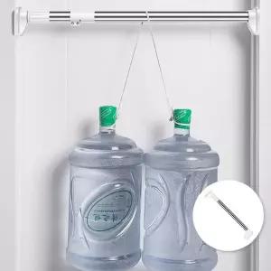 [콩심팥심]못없이 튼튼한 옷걸이 압축봉 무타공 길이조절 커튼봉