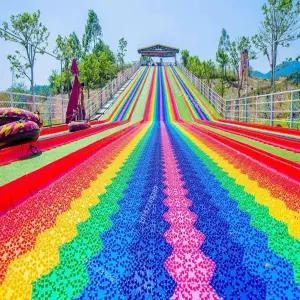 무지개활주로 사계절 미끄럼틀 바닥재 놀이동산 롤링 썰매