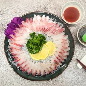 [통영수산물시장] 제철 보리숭어회 필렛 300g+회초장