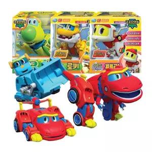 [주영]고고다이노 변신로봇 렉스 로키 비키 토모 핑 스톰 안키 페리 포키