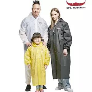 EVA 레인코트 방수 우의 야외활동 등산 낚시 캠핑 골프 자전거 비오는날 우천용품