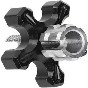 클러치 조정 케이블 치일루 모터사이클 스크류 범용 CNC 알루미늄 합금 와이어 케이블(블랙)