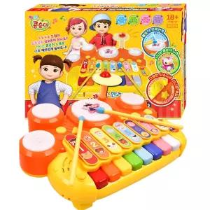 18개월 악기놀이 콩순이 반짝반짝 실로폰드럼 영아완구 아기장난감