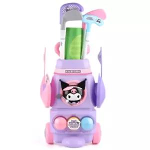 유아 실외놀이 매트포함 쿠로미 캐디백 골프세트 아동 유치원 아빠와함께 생일