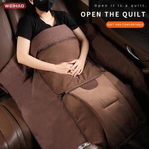 자동차 차량용 호환 베개 이불 다기능 사계절 플러시 담요 6 색 부품