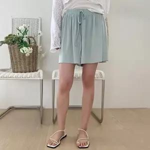[옷자락]여자 트렌디 스포티 쿨링 와이드핏 여름 반바지