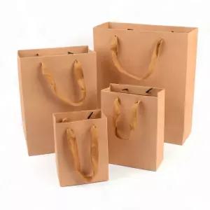 신상입고 종이쇼핑백 손잡이 BROWN 종이백 인기 선물백 클래식