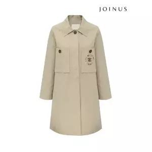 [조이너스]포켓 자수 카라 코트-JU24CH1102409A