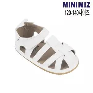 [토박스] TOEBOX 미니위즈 걸음마 신발 위즈 샌 화이트 피셔맨 아동 샌들 MZKCF2TSSA11 MZKCF2TSSA11WHT