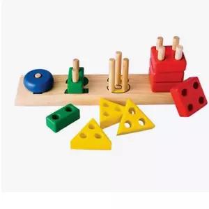 [브레인숲] 숫자 도형놀이-도형 색 변별력 숫자공부까지 한번에 학교 학습 학원 기