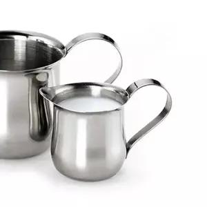 델키 스텐레스 밀크저그 90ml 벨크리미 커피시럽 샷잔