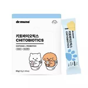 고양이유산균 닥터뮨 강아지 면역 파우더 유산균 키토바이오틱스 1.5g 40포
