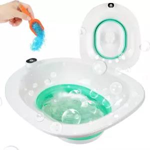 G Greenly-AG 좌욕탕 화장실용 치질 남녀용 전기 산후조리 범용 변기용 휴대용 버블 그린