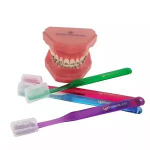 E75 교정칫솔 S-2751 10개 교정용 치아교정 칫솔