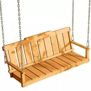 야외 만들기 방부목 그네 나무 밧줄 용 안장 철