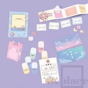 위플레이스 만들기 랜덤 (10개 1세트) 봉투만들기 종이조형물 종이공작