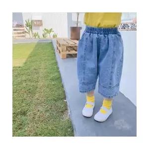 팜므 아기청바지 유아 여아 남아 봄와이드밴딩 청바지설날
