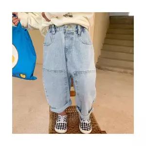 팜므 아기 가을 유아 여아 남아 배기 데님 청바지설날