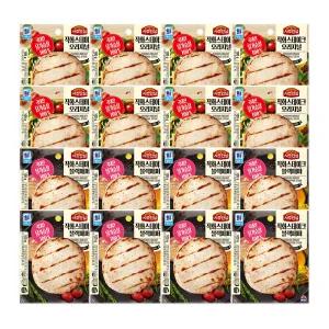 [대림냉장] 사조안심닭가슴살 직화스테이크 오리지널100g x8개 + 블랙페퍼100g